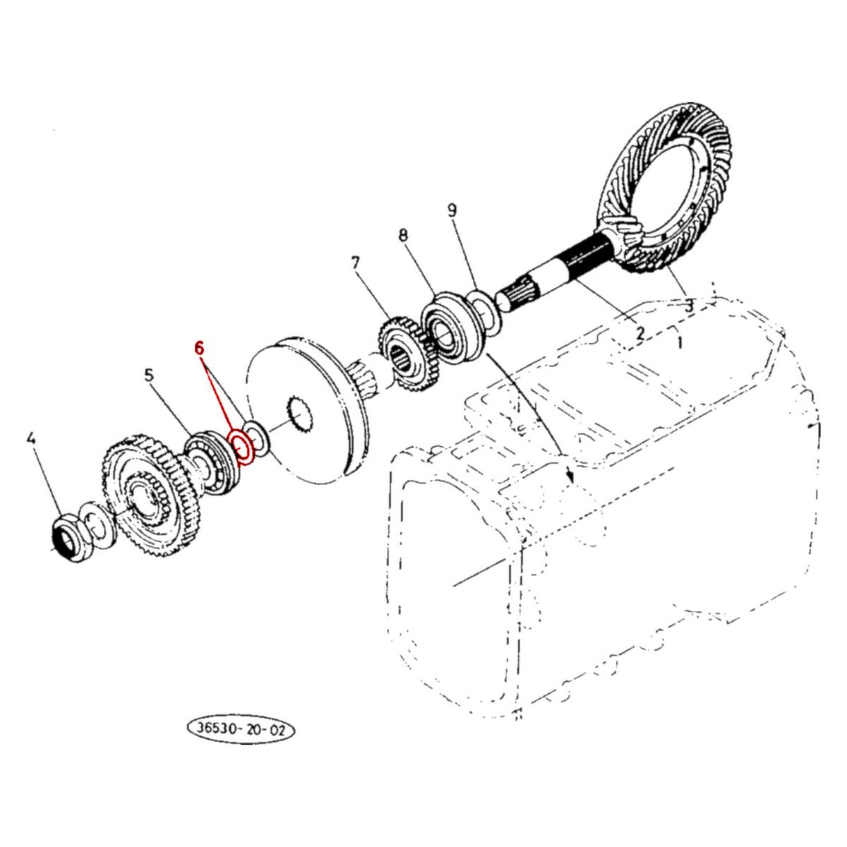 Ροδέλα Kubota 33251-32540. Ανταλλακτικά μεταχειρισμένα και καινούρια, εισαγόμενα από την Ιαπωνία σε άριστη κατάσταση. Βρείτε γνήσια - original και ιμιτασιόν - aftermarket ανταλλακτικά για όλα τα Kubota σε προσιτές τιμές.