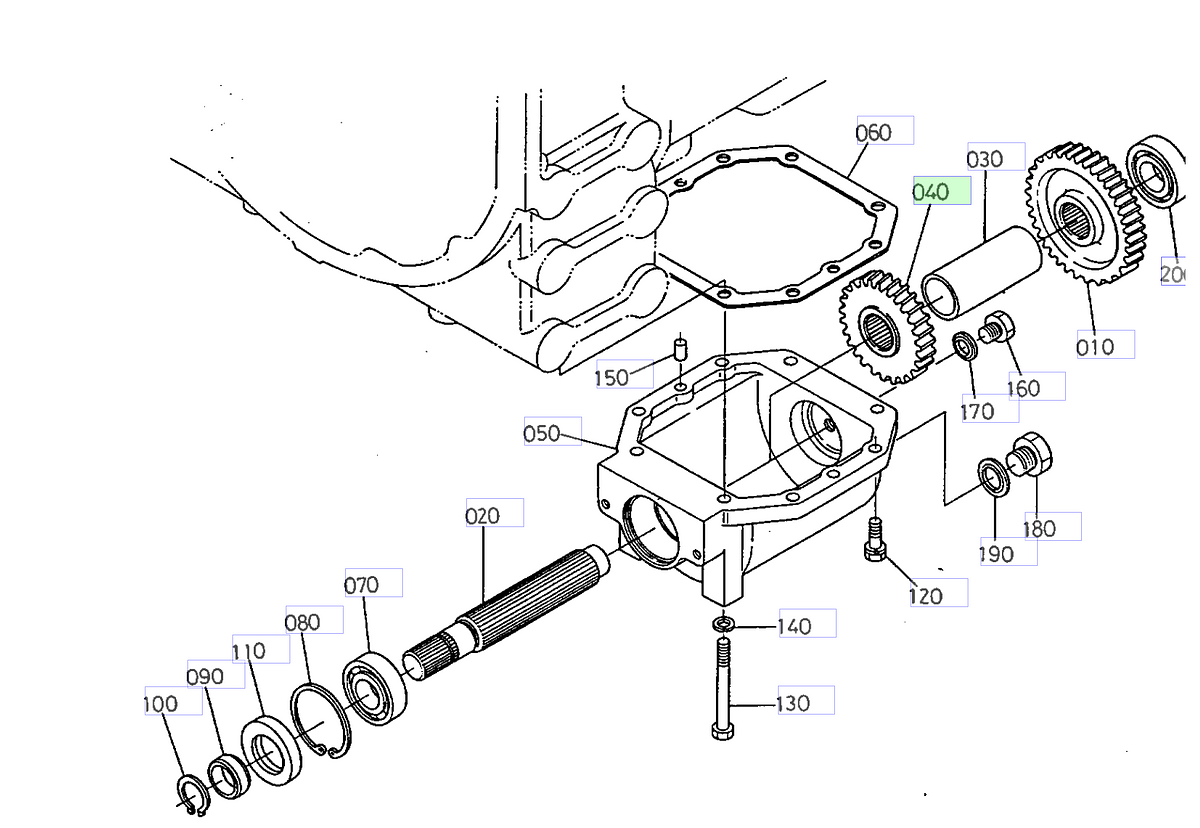 Γρανάζι 26 δόντια Kubota 36920-40040. Ανταλλακτικά μεταχειρισμένα και καινούρια, εισαγόμενα από την Ιαπωνία σε άριστη κατάσταση. Βρείτε γνήσια - original και ιμιτασιόν - aftermarket ανταλλακτικά για όλα τα Kubota σε προσιτές τιμές.