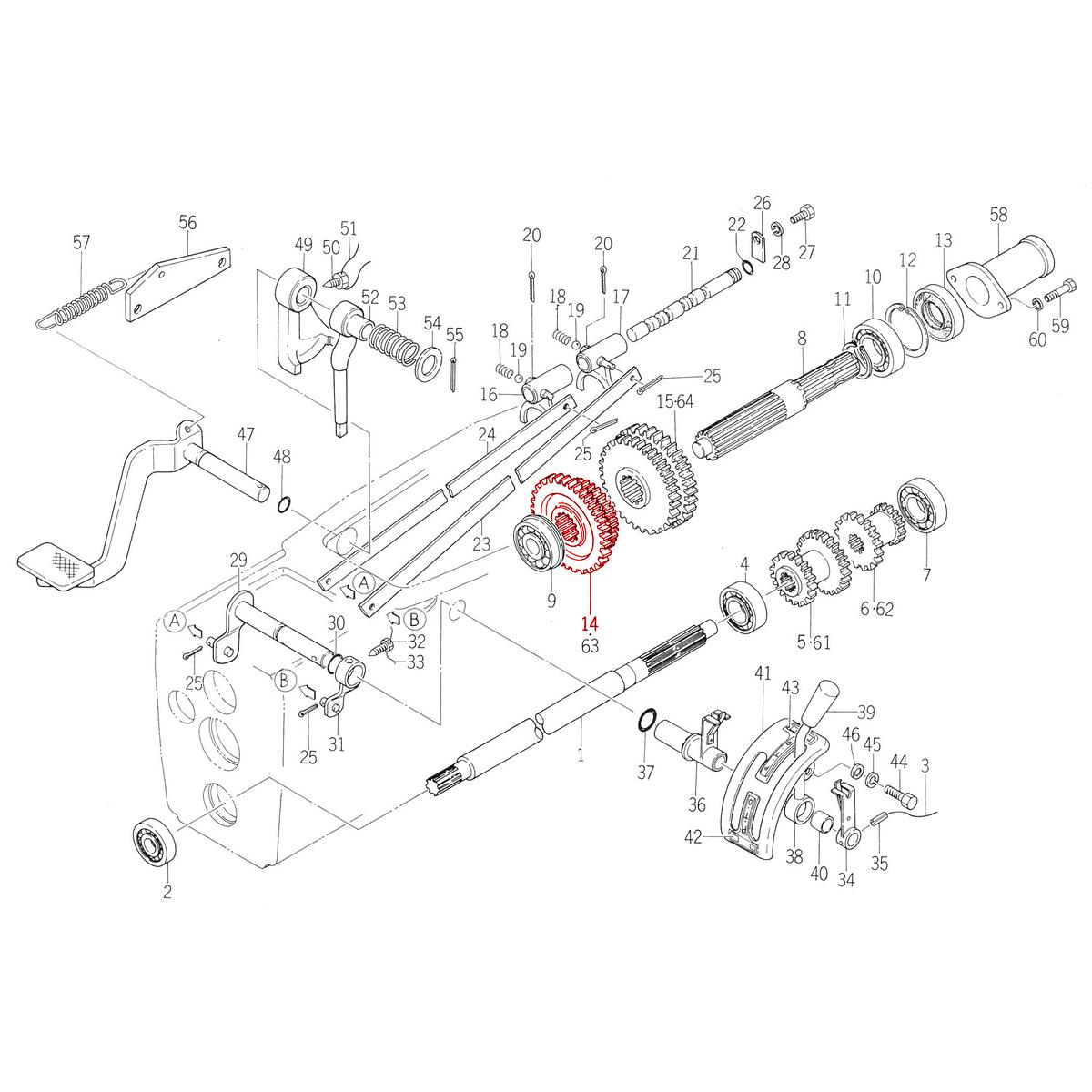 Γρανάζι PTO κόμπλερ διπλό 33 - 26 δόντια Iseki 1421-212-002-00. Ανταλλακτικά μεταχειρισμένα και καινούρια, εισαγόμενα από την Ιαπωνία σε άριστη κατάσταση. Βρείτε γνήσια - original και ιμιτασιόν - aftermarket ανταλλακτικά για όλα τα Iseki σε προσιτές τιμές.