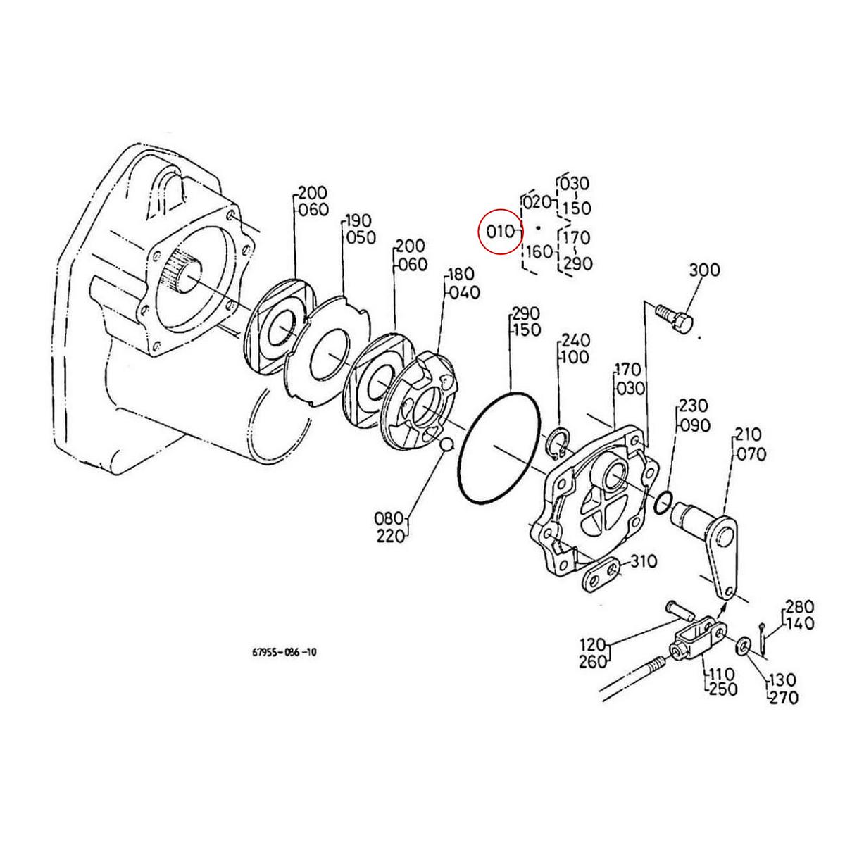 Kubota Φρένα σετ αριστερά δεξιά 67950-22100. Ανταλλακτικά μεταχειρισμένα και καινούρια, εισαγόμενα από την Ιαπωνία σε άριστη κατάσταση. Βρείτε γνήσια - original και ιμιτασιόν - aftermarket ανταλλακτικά για όλα τα Kubota σε προσιτές τιμές.