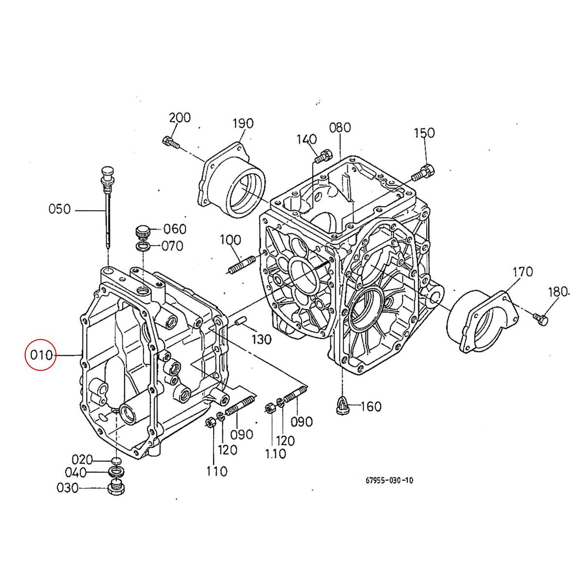 Kubota Κιβώτιο σασμάν 6A000-11110. Ανταλλακτικά μεταχειρισμένα και καινούρια, εισαγόμενα από την Ιαπωνία σε άριστη κατάσταση. Βρείτε γνήσια - original και ιμιτασιόν - aftermarket ανταλλακτικά για όλα τα Kubota σε προσιτές τιμές.