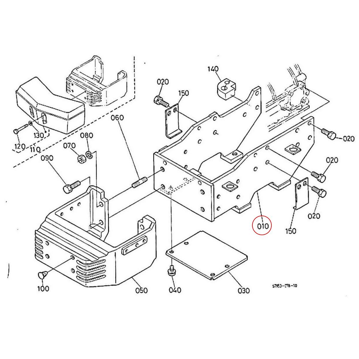 Kubota Πλαίσιο 67950-51280. Ανταλλακτικά μεταχειρισμένα και καινούρια, εισαγόμενα από την Ιαπωνία σε άριστη κατάσταση. Βρείτε γνήσια - original και ιμιτασιόν - aftermarket ανταλλακτικά για όλα τα Kubota σε προσιτές τιμές.