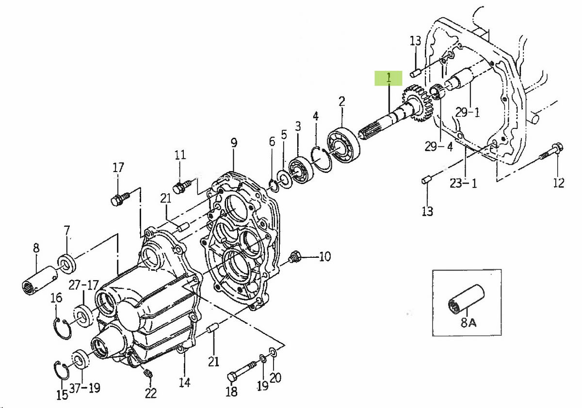 Άξονας Κίνησης 25 Δόντια Iseki 1678-203-001-00. Ανταλλακτικά μεταχειρισμένα και καινούρια, εισαγόμενα από την Ιαπωνία σε άριστη κατάσταση. Βρείτε γνήσια - original και ιμιτασιόν - aftermarket ανταλλακτικά για όλα τα Kubota σε προσιτές τιμές.