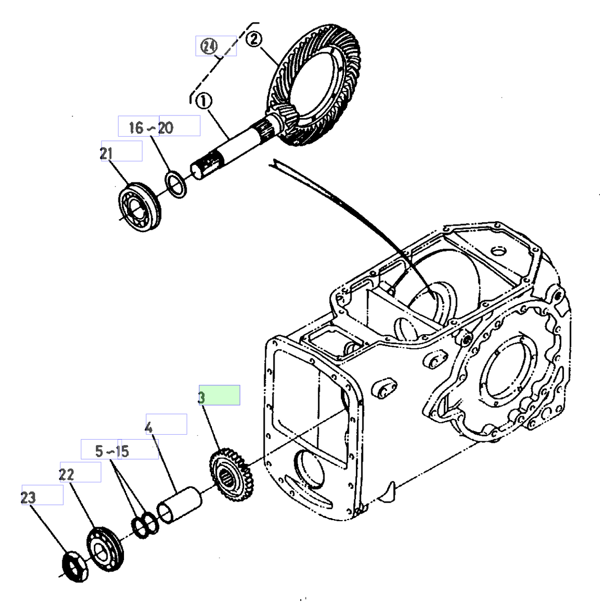 Γρανάζι 32 Δόντια Kubota 36200-32430. Ανταλλακτικά μεταχειρισμένα και καινούρια, εισαγόμενα από την Ιαπωνία σε άριστη κατάσταση. Βρείτε γνήσια - original και ιμιτασιόν - aftermarket ανταλλακτικά για όλα τα Kubota σε προσιτές τιμές.