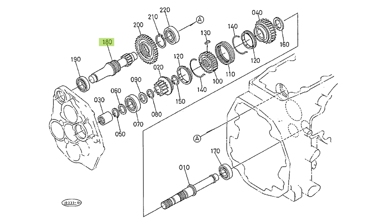 Shaft Kubota 34070-22900. Used and new spare parts, imported from Japan in excellent condition. Find genuine - original and aftermarket spare parts for all Kubota tractors at affordable prices.