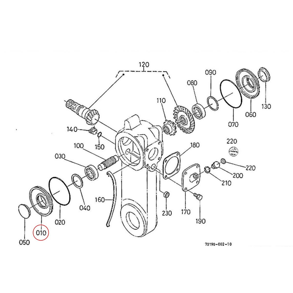 Kubota Καπάκι 70180-51170. Ανταλλακτικά μεταχειρισμένα και καινούρια, εισαγόμενα από την Ιαπωνία σε άριστη κατάσταση. Βρείτε γνήσια - original και ιμιτασιόν - aftermarket ανταλλακτικά για όλα τα Kubota σε προσιτές τιμές.
