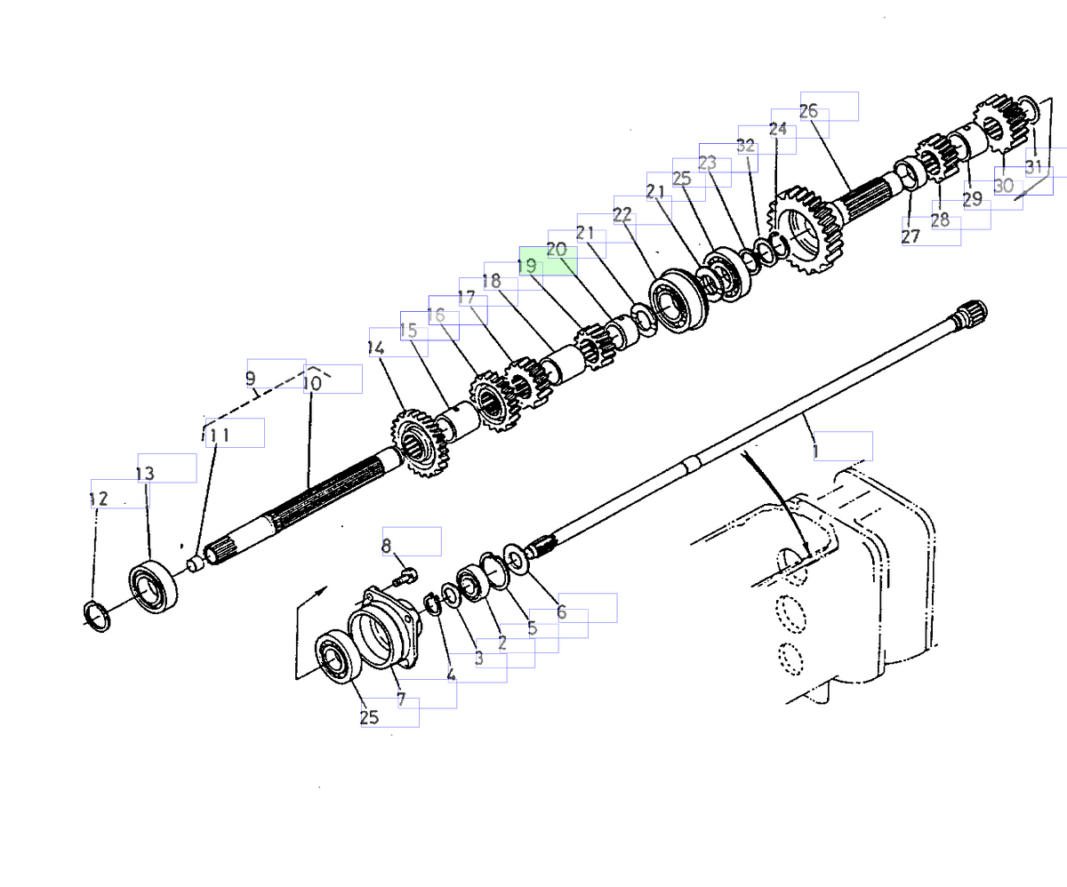 Γρανάζι 18 Δόντια PTO Kubota 36730-28210. Ανταλλακτικά μεταχειρισμένα και καινούρια, εισαγόμενα από την Ιαπωνία σε άριστη κατάσταση. Βρείτε γνήσια - original και ιμιτασιόν - aftermarket ανταλλακτικά για όλα τα Kubota σε προσιτές τιμές.