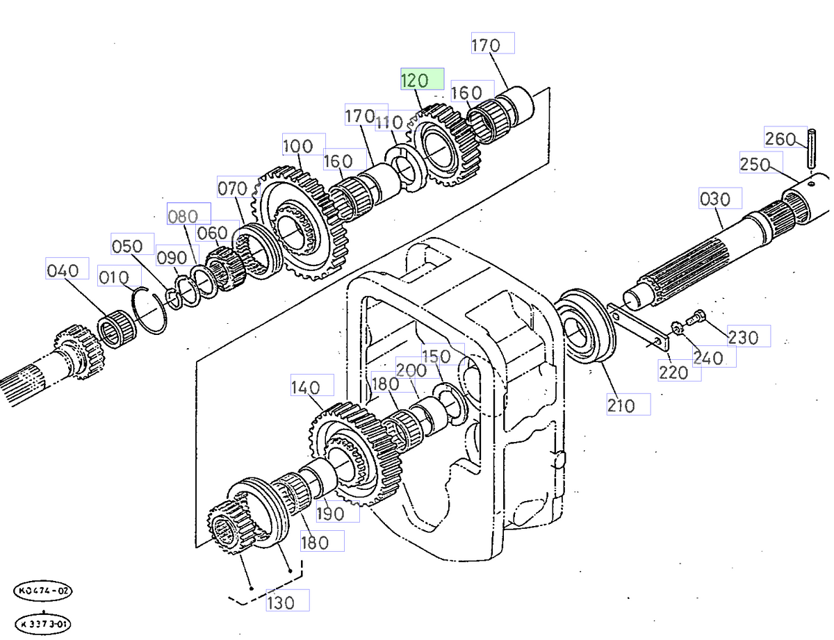 Γρανάζι 26 δόντια Kubota 35880-28912. Ανταλλακτικά μεταχειρισμένα και καινούρια, εισαγόμενα από την Ιαπωνία σε άριστη κατάσταση. Βρείτε γνήσια - original και ιμιτασιόν - aftermarket ανταλλακτικά για όλα τα Kubota σε προσιτές τιμές.