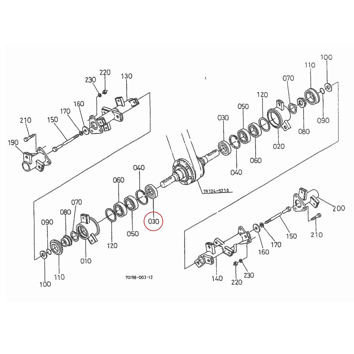 Kubota Seal oil 63764-36200. Used and new spare parts, imported from Japan in excellent condition. Find genuine - original and aftermarket spare parts for all Kubota tractors at affordable prices.