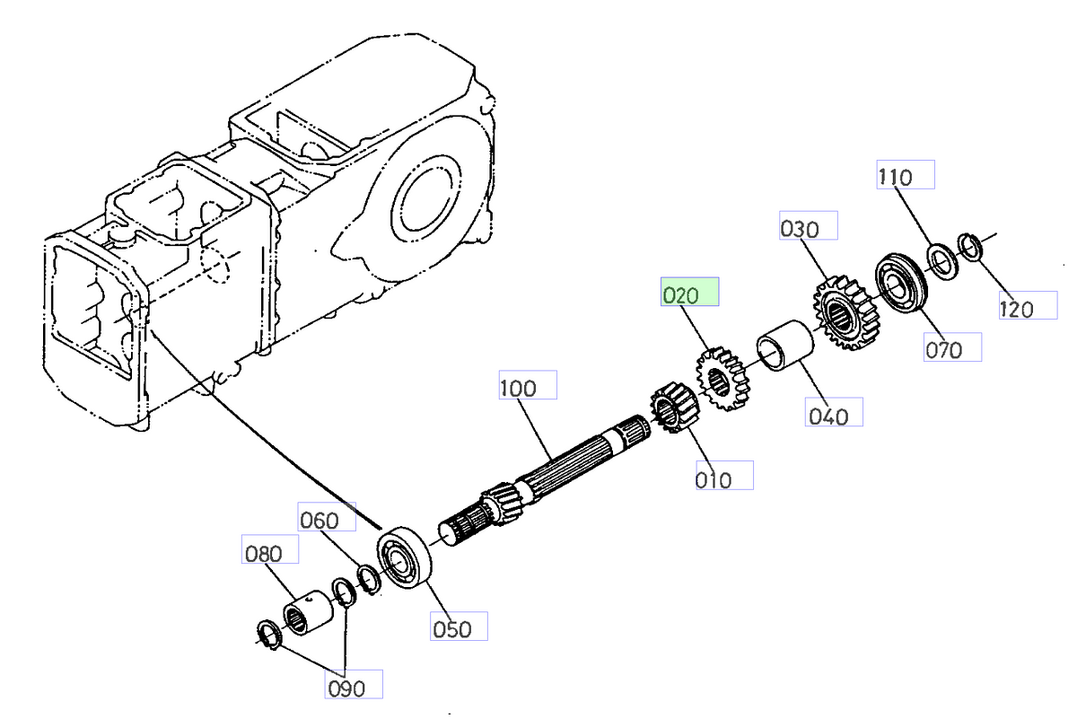 Γρανάζι 18 Δόντια Kubota 32530-21530. Ανταλλακτικά μεταχειρισμένα και καινούρια, εισαγόμενα από την Ιαπωνία σε άριστη κατάσταση. Βρείτε γνήσια - original και ιμιτασιόν - aftermarket ανταλλακτικά για όλα τα Kubota σε προσιτές τιμές.