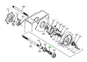 Άξονας Γρανάζι 12 Δόντια Kubota 37260-26750. Ανταλλακτικά μεταχειρισμένα και καινούρια, εισαγόμενα από την Ιαπωνία σε άριστη κατάσταση. Βρείτε γνήσια - original και ιμιτασιόν - aftermarket ανταλλακτικά για όλα τα Kubota σε προσιτές τιμές.