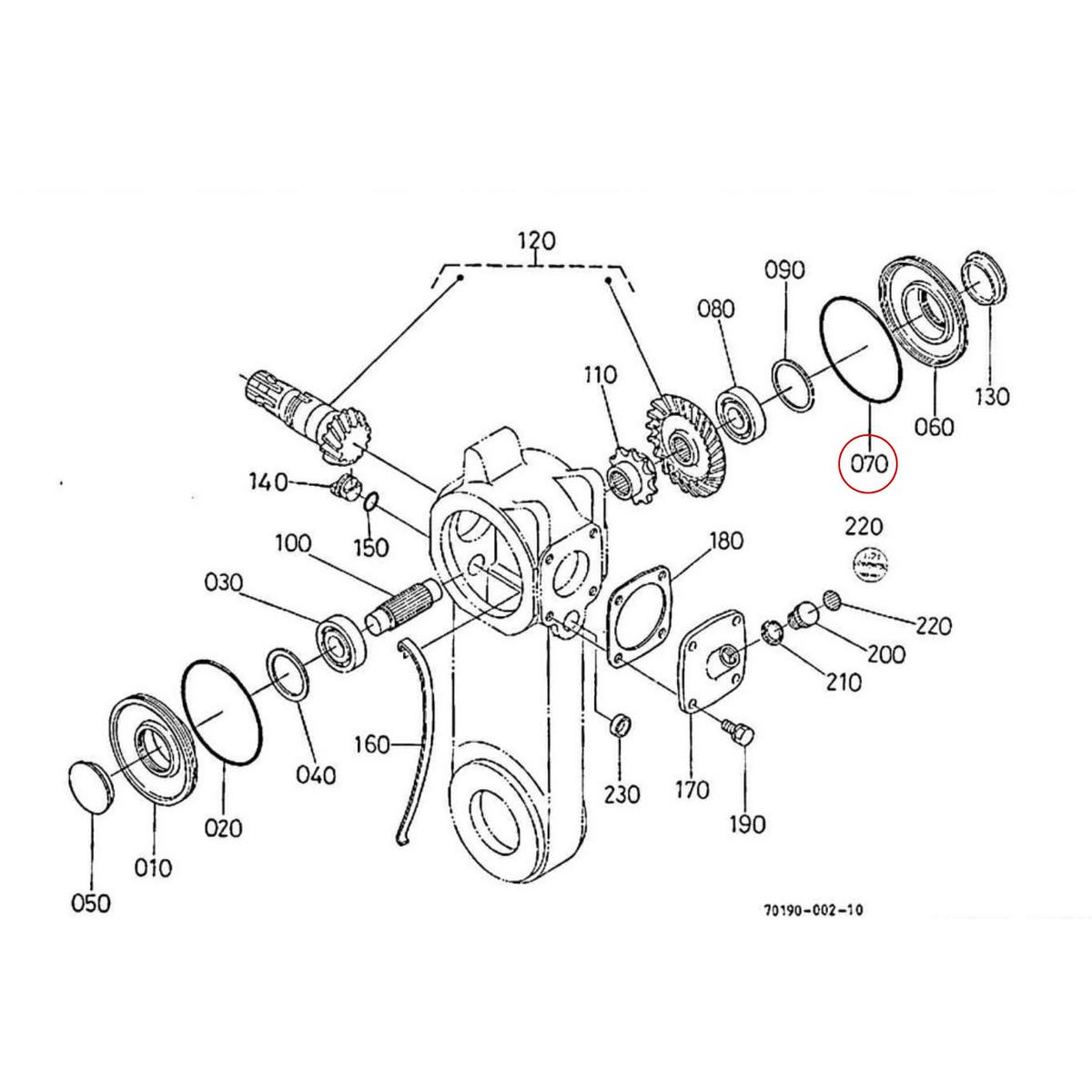 Kubota O-ring 04811-51250. Ανταλλακτικά μεταχειρισμένα και καινούρια, εισαγόμενα από την Ιαπωνία σε άριστη κατάσταση. Βρείτε γνήσια - original και ιμιτασιόν - aftermarket ανταλλακτικά για όλα τα Kubota σε προσιτές τιμές.