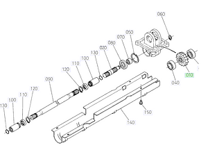 Γρανάζι 18 Δόντια Kubota 32580-44250