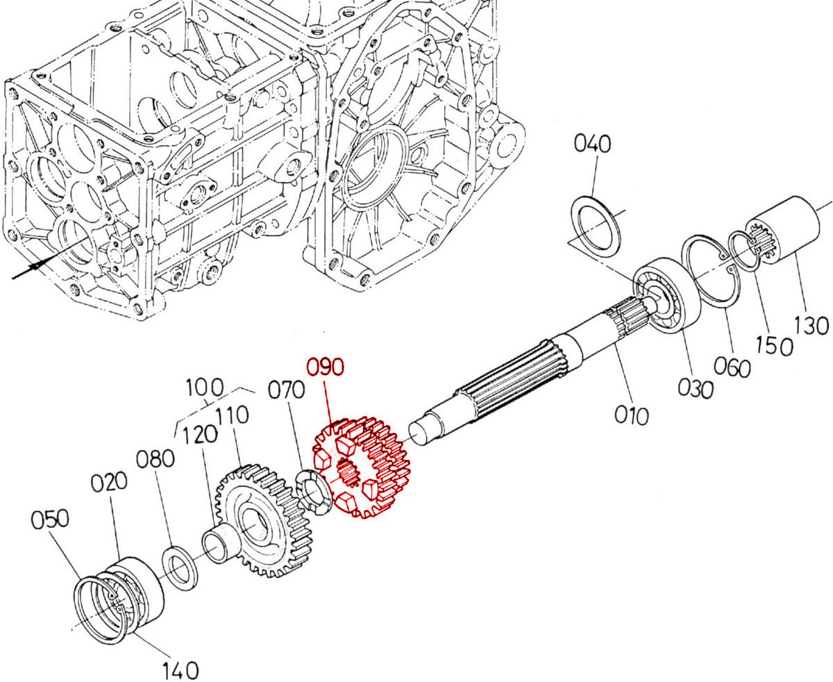 Γρανάζι 13-17 δόντια Kubota 67156-14320. Ανταλλακτικά μεταχειρισμένα και καινούρια, εισαγόμενα από την Ιαπωνία σε άριστη κατάσταση. Βρείτε γνήσια - original και ιμιτασιόν - aftermarket ανταλλακτικά για όλα τα τρακτέρ Kubota σε προσιτές τιμές.