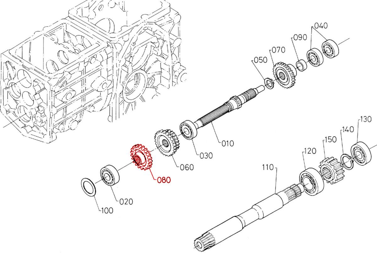 Γρανάζι 30 δόντια Kubota 67156-14460. Ανταλλακτικά μεταχειρισμένα και καινούρια, εισαγόμενα από την Ιαπωνία σε άριστη κατάσταση. Βρείτε γνήσια - original και ιμιτασιόν - aftermarket ανταλλακτικά για όλα τα τρακτέρ Kubota σε προσιτές τιμές.