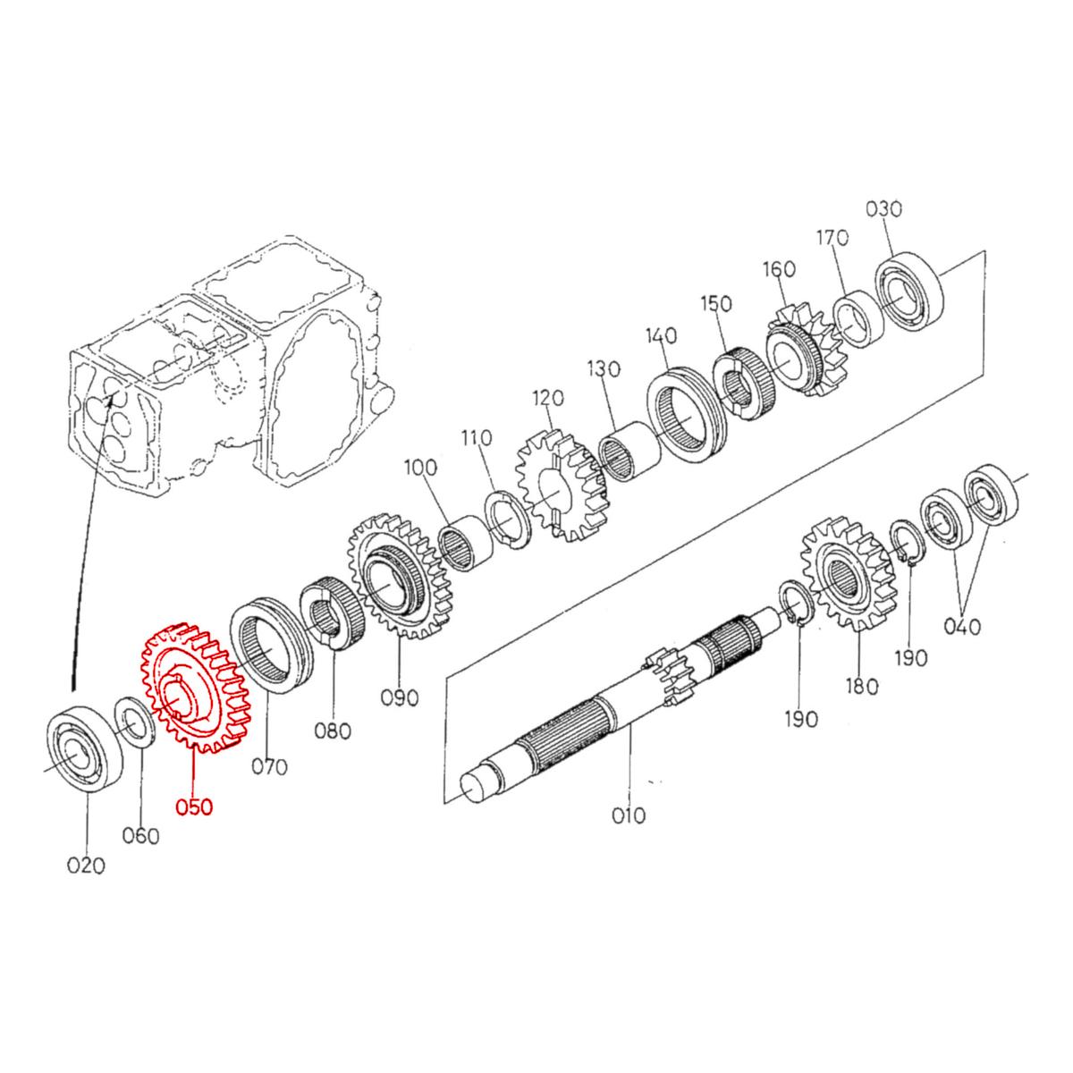 Γρανάζι 30 δόντια Kubota 67955-14240. Ανταλλακτικά μεταχειρισμένα και καινούρια, εισαγόμενα από την Ιαπωνία σε άριστη κατάσταση. Βρείτε γνήσια - original και ιμιτασιόν - aftermarket ανταλλακτικά για όλα τα Kubota σε προσιτές τιμές.