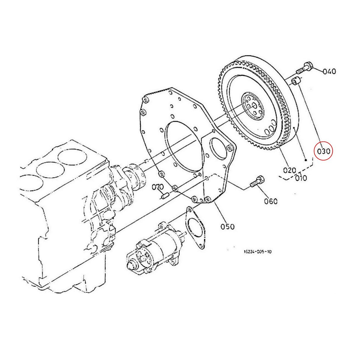 Kubota Δαχτυλίδι μπριζντιρέκ 66621-14120. Ανταλλακτικά μεταχειρισμένα και καινούρια, εισαγόμενα από την Ιαπωνία σε άριστη κατάσταση. Βρείτε γνήσια - original και ιμιτασιόν - aftermarket ανταλλακτικά για όλα τα Kubota σε προσιτές τιμές.