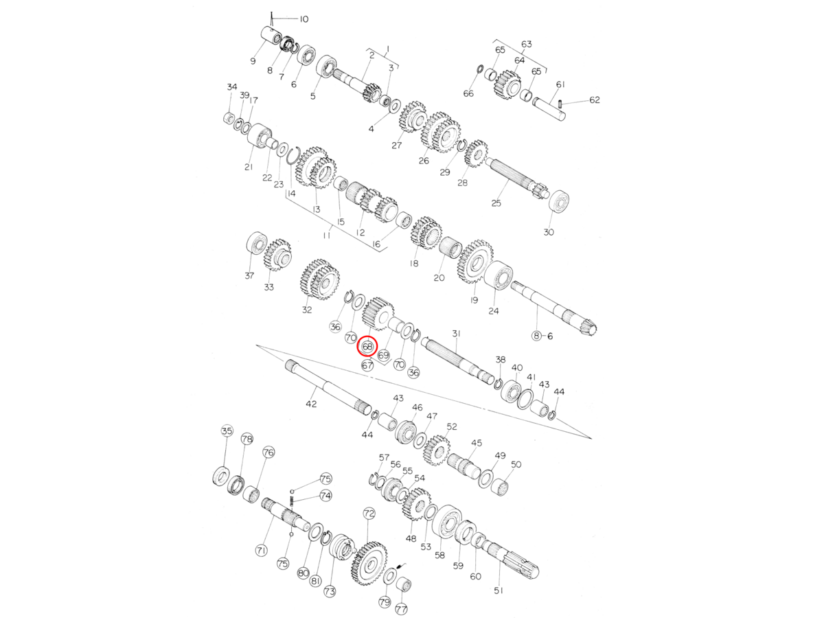 Γρανάζι όπισθεν 25 δόντια Yanmar: 194191-28521. Ανταλλακτικά μεταχειρισμένα και καινούρια, εισαγόμενα από την Ιαπωνία σε άριστη κατάσταση. Βρείτε γνήσια - original και ιμιτασιόν - aftermarket ανταλλακτικά για όλα τα Yanmar σε προσιτές τιμές.