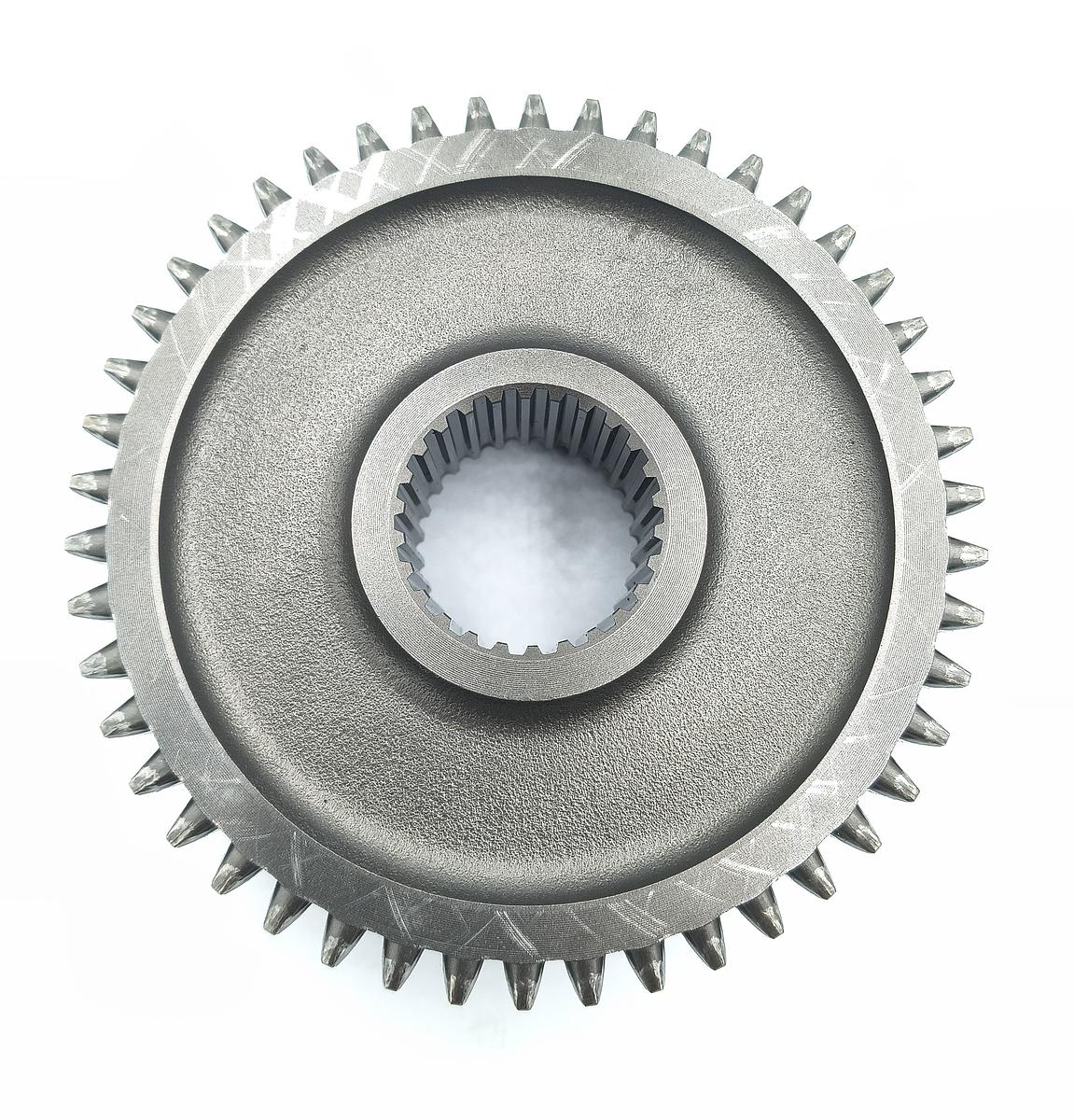 Gear 46 Teeth Kubota 34070-22810. Used and new spare parts, imported from Japan in excellent condition. Find genuine - original and aftermarket spare parts for all Kubota tractors at affordable prices.