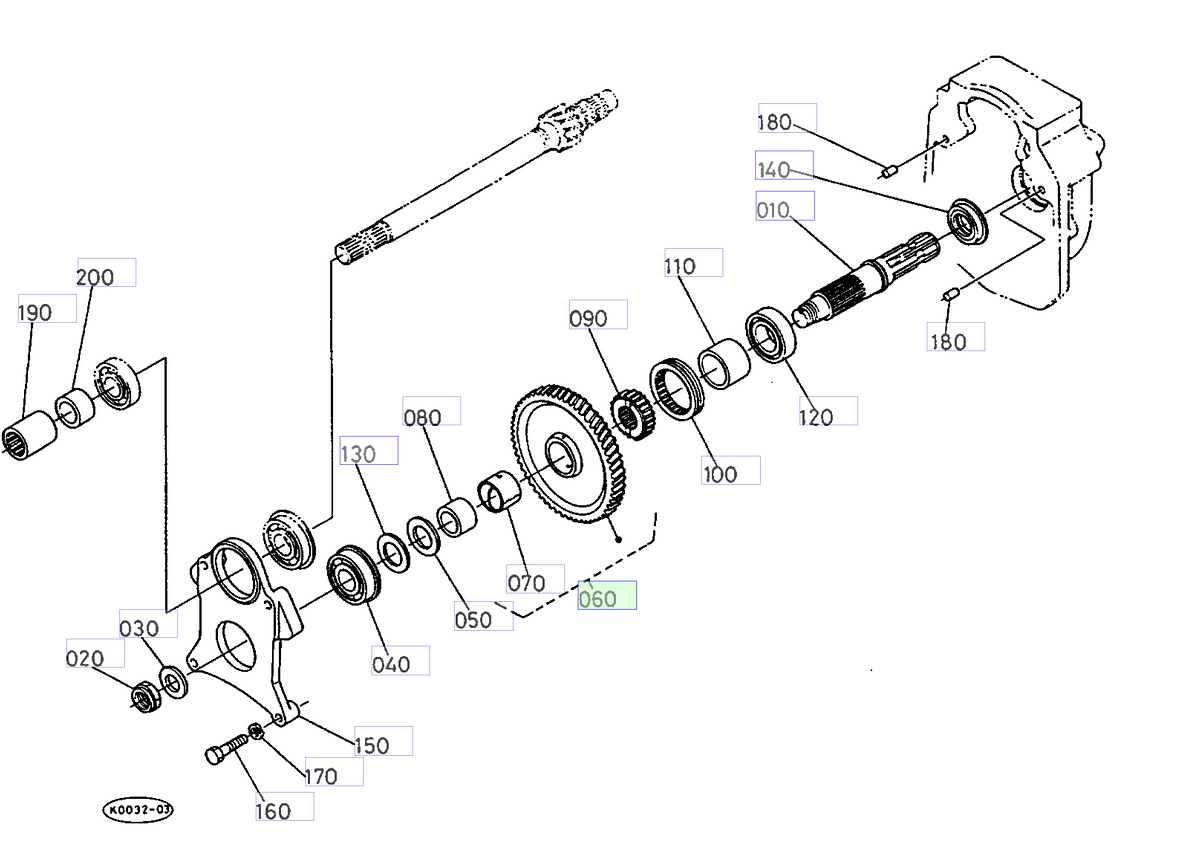 Γρανάζι 56 Δόντια Kubota 36330-80300. Ανταλλακτικά μεταχειρισμένα και καινούρια, εισαγόμενα από την Ιαπωνία σε άριστη κατάσταση. Βρείτε γνήσια - original και ιμιτασιόν - aftermarket ανταλλακτικά για όλα τα Kubota σε προσιτές τιμές.