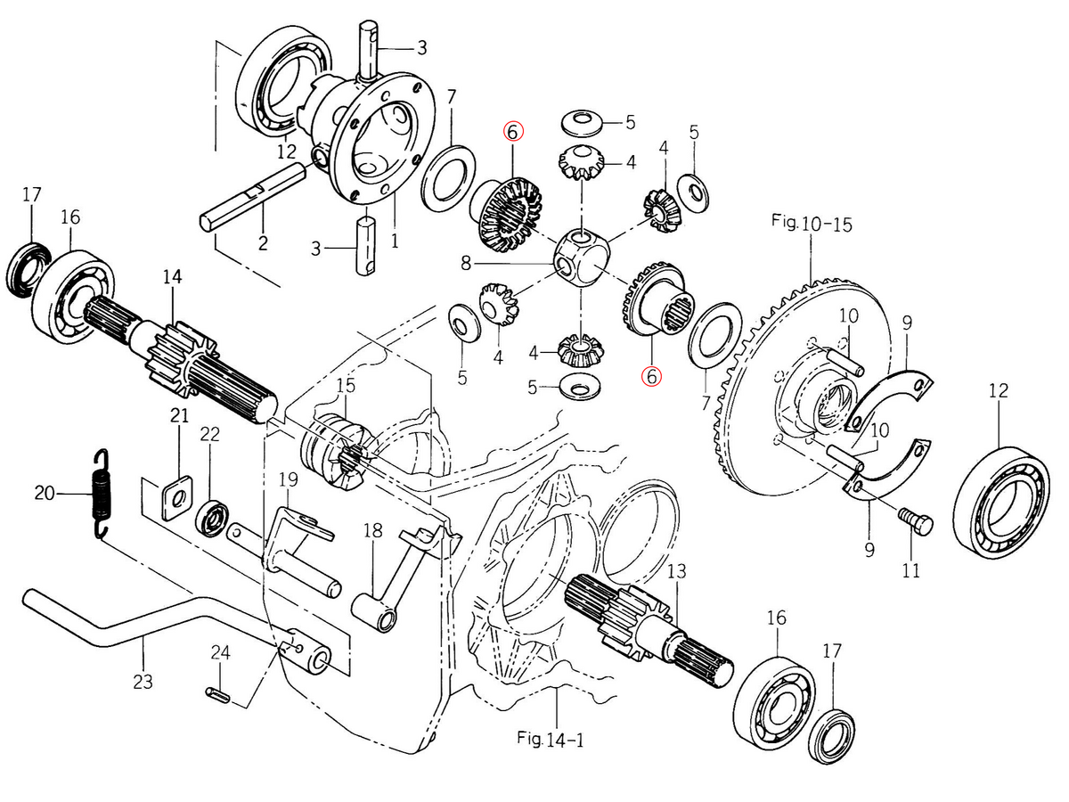 Δορυφόροι πίσω διαφορικού Iseki: 1480-301-0040-0. Ανταλλακτικά μεταχειρισμένα και καινούρια, εισαγόμενα από την Ιαπωνία σε άριστη κατάσταση. Βρείτε γνήσια - original και ιμιτασιόν - aftermarket ανταλλακτικά για όλα τα Iseki σε προσιτές τιμές.