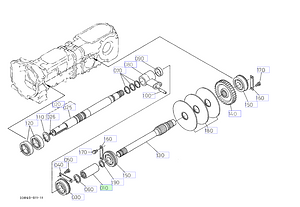 Μούφα 43x95 Kubota 33750-40180. Ανταλλακτικά μεταχειρισμένα και καινούρια, εισαγόμενα από την Ιαπωνία σε άριστη κατάσταση. Βρείτε γνήσια - original και ιμιτασιόν - aftermarket ανταλλακτικά για όλα τα Kubota σε προσιτές τιμές.