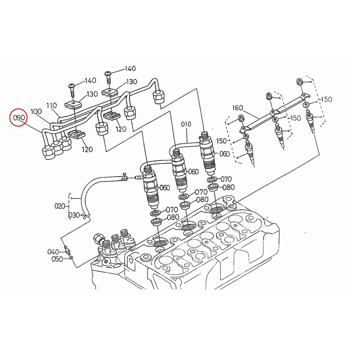 Kubota Σωληνάκι πετρελαίου 16851-53710. Ανταλλακτικά μεταχειρισμένα και καινούρια, εισαγόμενα από την Ιαπωνία σε άριστη κατάσταση. Βρείτε γνήσια - original και ιμιτασιόν - aftermarket ανταλλακτικά για όλα τα Kubota σε προσιτές τιμές.