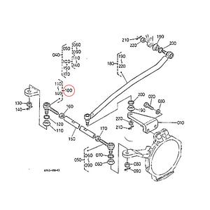 Kubota Ακρόμπαρο δεξιά 67950-56530. Ανταλλακτικά μεταχειρισμένα και καινούρια, εισαγόμενα από την Ιαπωνία σε άριστη κατάσταση. Βρείτε γνήσια - original και ιμιτασιόν - aftermarket ανταλλακτικά για όλα τα Kubota σε προσιτές τιμές.