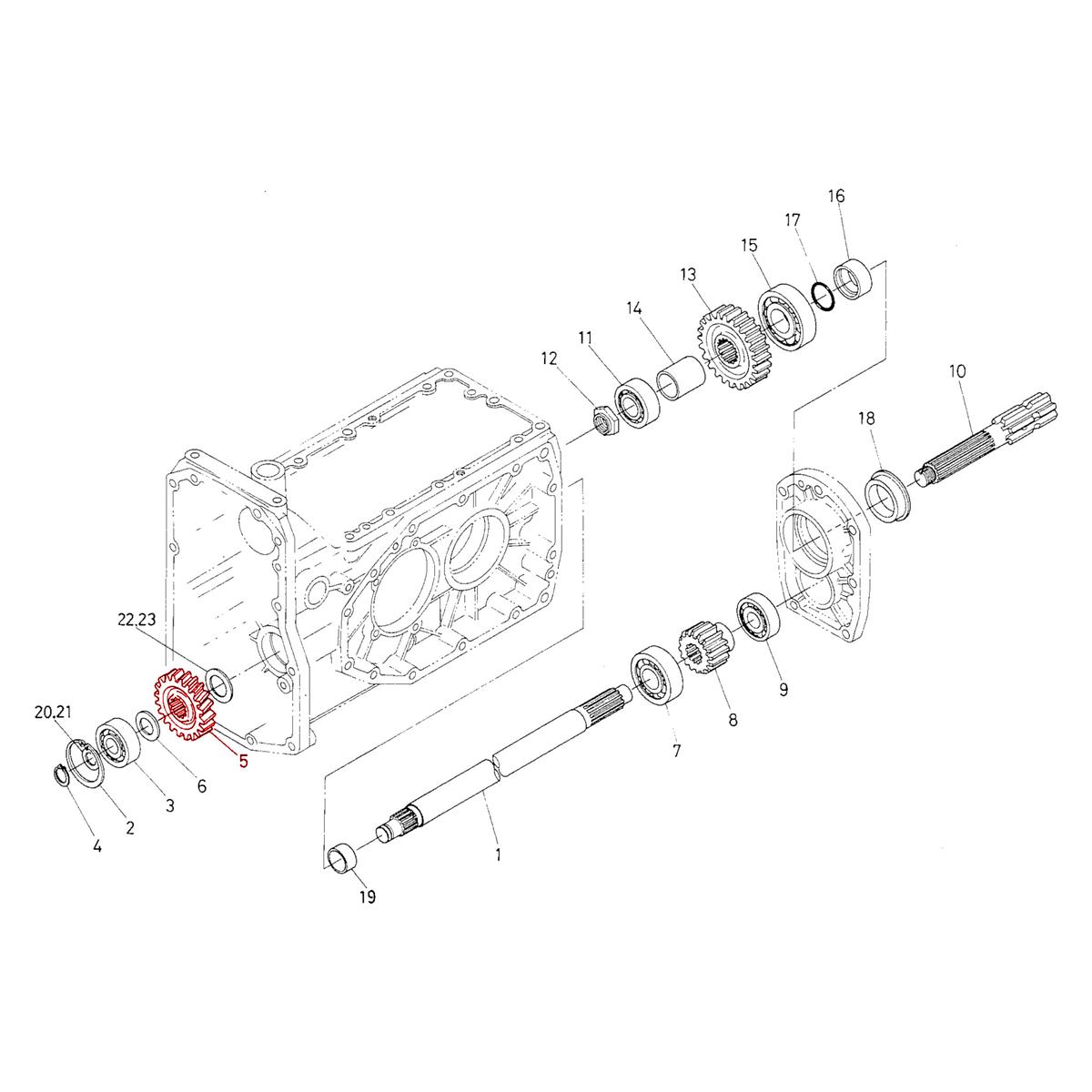 Γρανάζι 23 δόντια Kubota 67111-15930. Ανταλλακτικά μεταχειρισμένα και καινούρια, εισαγόμενα από την Ιαπωνία σε άριστη κατάσταση. Βρείτε γνήσια - original και ιμιτασιόν - aftermarket ανταλλακτικά για όλα τα τρακτέρ Kubota σε προσιτές τιμές.