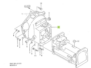 Χελώνα Συμπλέκτη Yanmar 1W3201-11230. Ανταλλακτικά μεταχειρισμένα και καινούρια, εισαγόμενα από την Ιαπωνία σε άριστη κατάσταση. Βρείτε γνήσια - original και ιμιτασιόν - aftermarket ανταλλακτικά για όλα τα Kubota σε προσιτές τιμές.