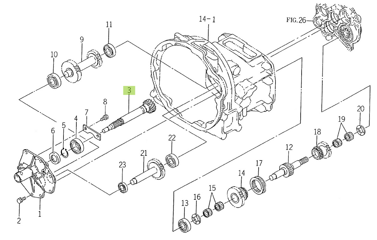 Άξονας Πρίζντιρεκτ 19 Δόντια Iseki 1650-203-002-00. Ανταλλακτικά μεταχειρισμένα και καινούρια, εισαγόμενα από την Ιαπωνία σε άριστη κατάσταση. Βρείτε γνήσια - original και ιμιτασιόν - aftermarket ανταλλακτικά για όλα τα Kubota σε προσιτές τιμές.