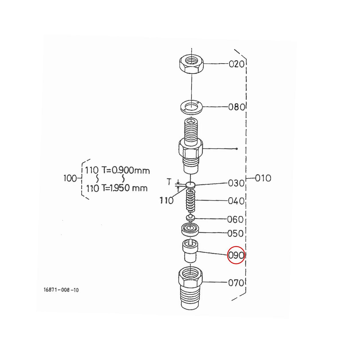 Kubota Ακροφύσιο 16851-53610. Ανταλλακτικά μεταχειρισμένα και καινούρια, εισαγόμενα από την Ιαπωνία σε άριστη κατάσταση. Βρείτε γνήσια - original και ιμιτασιόν - aftermarket ανταλλακτικά για όλα τα Kubota σε προσιτές τιμές.
