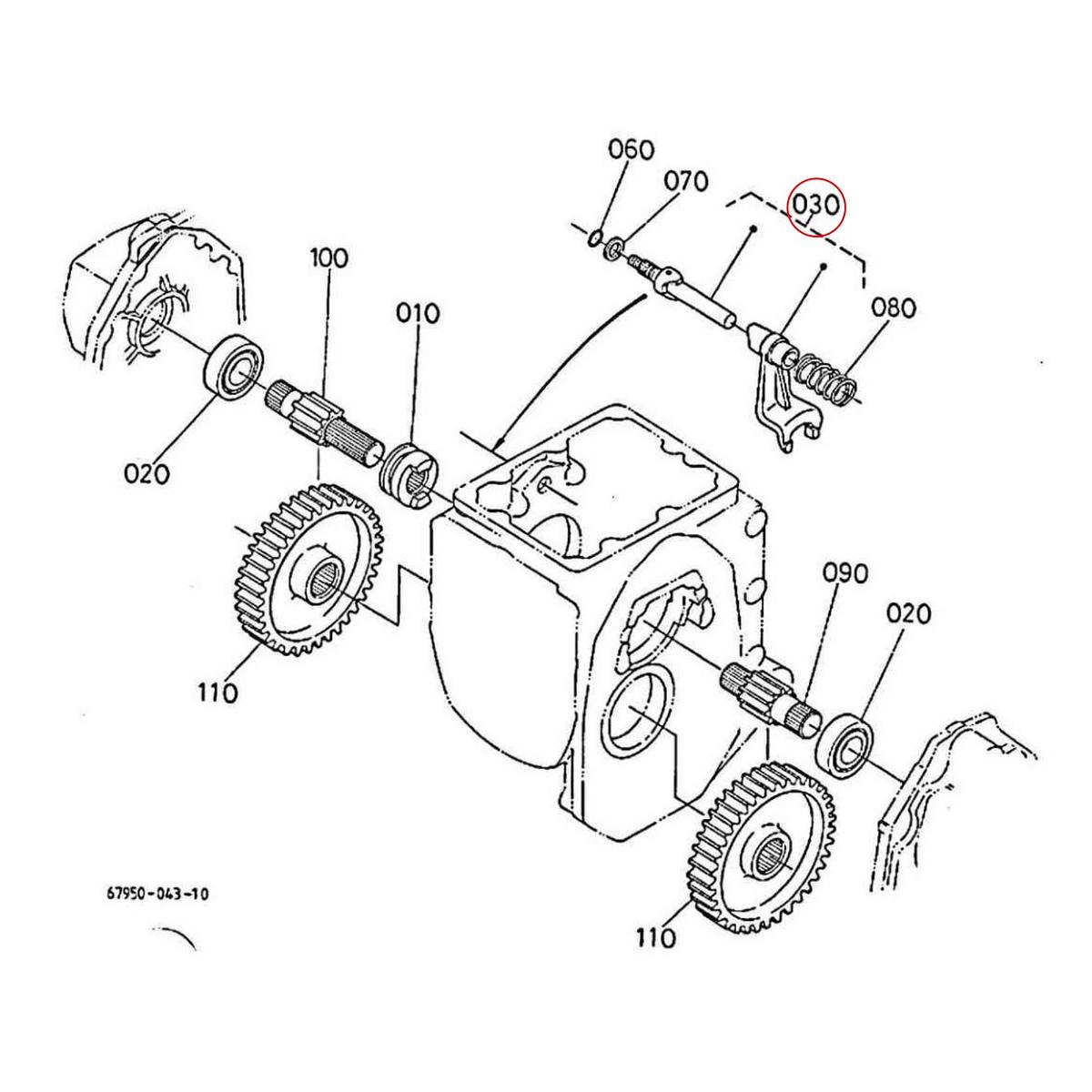 Kubota Φουρκέτα 66611-19100. Ανταλλακτικά μεταχειρισμένα και καινούρια, εισαγόμενα από την Ιαπωνία σε άριστη κατάσταση. Βρείτε γνήσια - original και ιμιτασιόν - aftermarket ανταλλακτικά για όλα τα Kubota σε προσιτές τιμές.