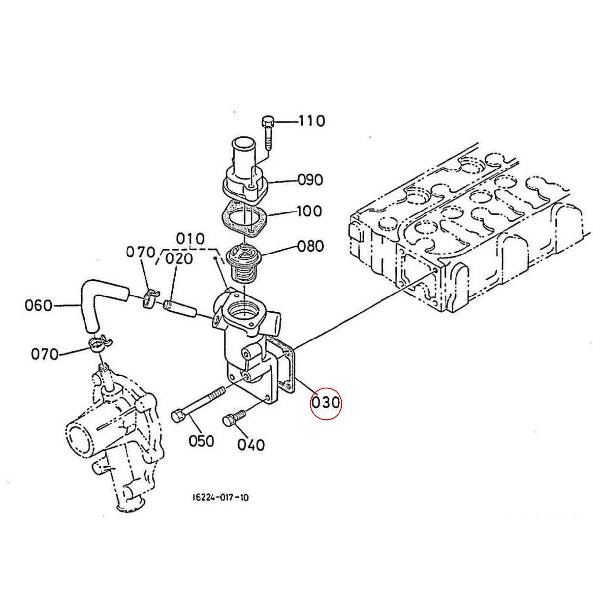 Kubota Φλάντζα 16241-72920. Ανταλλακτικά μεταχειρισμένα και καινούρια, εισαγόμενα από την Ιαπωνία σε άριστη κατάσταση. Βρείτε γνήσια - original και ιμιτασιόν - aftermarket ανταλλακτικά για όλα τα Kubota σε προσιτές τιμές.