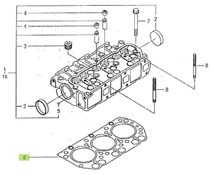 Φλάντζα Κεφαλής Iseki 6211-141-008-30. Ανταλλακτικά μεταχειρισμένα και καινούρια, εισαγόμενα από την Ιαπωνία σε άριστη κατάσταση. Βρείτε γνήσια - original και ιμιτασιόν - aftermarket ανταλλακτικά για όλα τα Kubota σε προσιτές τιμές.