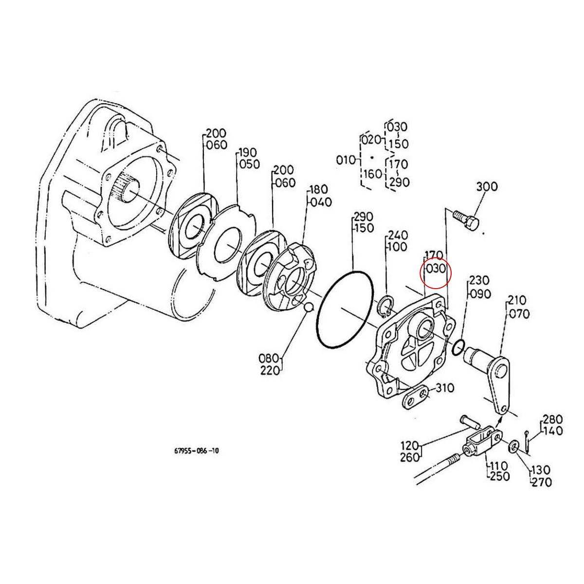 Kubota Καπάκι φρένων αριστερά 67950-22310. Ανταλλακτικά μεταχειρισμένα και καινούρια, εισαγόμενα από την Ιαπωνία σε άριστη κατάσταση. Βρείτε γνήσια - original και ιμιτασιόν - aftermarket ανταλλακτικά για όλα τα Kubota σε προσιτές τιμές.
