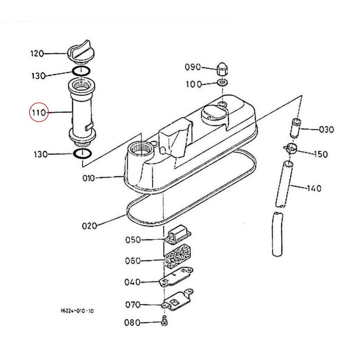Kubota Λαιμός 15951-33110. Ανταλλακτικά μεταχειρισμένα και καινούρια, εισαγόμενα από την Ιαπωνία σε άριστη κατάσταση. Βρείτε γνήσια - original και ιμιτασιόν - aftermarket ανταλλακτικά για όλα τα Kubota σε προσιτές τιμές.