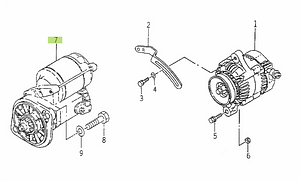 Μίζα Iseki 6281-100-002-10. Ανταλλακτικά μεταχειρισμένα και καινούρια, εισαγόμενα από την Ιαπωνία σε άριστη κατάσταση. Βρείτε γνήσια - original και ιμιτασιόν - aftermarket ανταλλακτικά για όλα τα Kubota σε προσιτές τιμές.