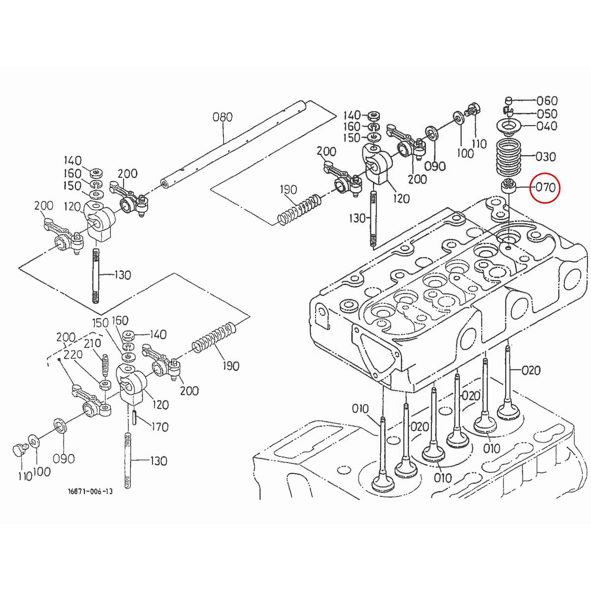 Kubota Seal valve 15841-13150. Used and new spare parts, imported from Japan in excellent condition. Find genuine - original and aftermarket spare parts for all Kubota tractors at affordable prices.