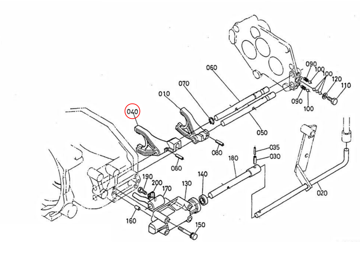 Φουρκέτα 3ης, 4ης ταχύτητας Kubota: 34070-24110. Ανταλλακτικά μεταχειρισμένα και καινούρια, εισαγόμενα από την Ιαπωνία σε άριστη κατάσταση. Βρείτε γνήσια - original και ιμιτασιόν - aftermarket ανταλλακτικά για όλα τα Kubota σε προσιτές τιμές.
