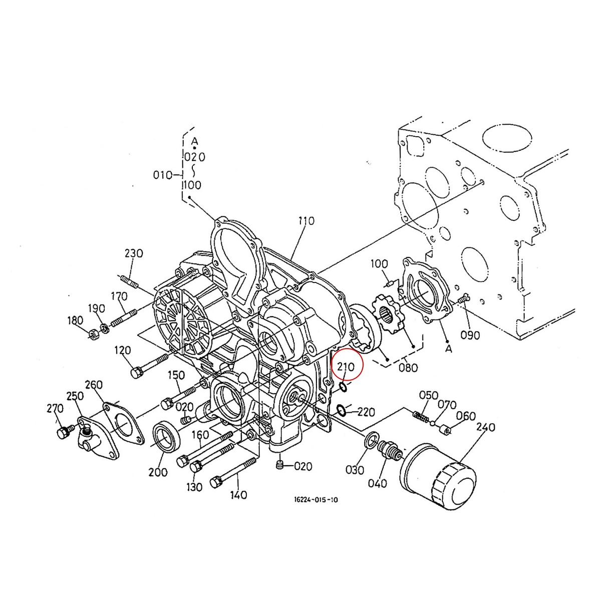 Kubota O-ring 04811-06100. Ανταλλακτικά μεταχειρισμένα και καινούρια, εισαγόμενα από την Ιαπωνία σε άριστη κατάσταση. Βρείτε γνήσια - original και ιμιτασιόν - aftermarket ανταλλακτικά για όλα τα Kubota σε προσιτές τιμές.