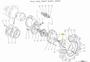 Μουαγιέ Εμπρός Τροχού Kubota 34160-43610. Ανταλλακτικά μεταχειρισμένα και καινούρια, εισαγόμενα από την Ιαπωνία σε άριστη κατάσταση. Βρείτε γνήσια - original και ιμιτασιόν - aftermarket ανταλλακτικά για όλα τα Kubota σε προσιτές τιμές.
