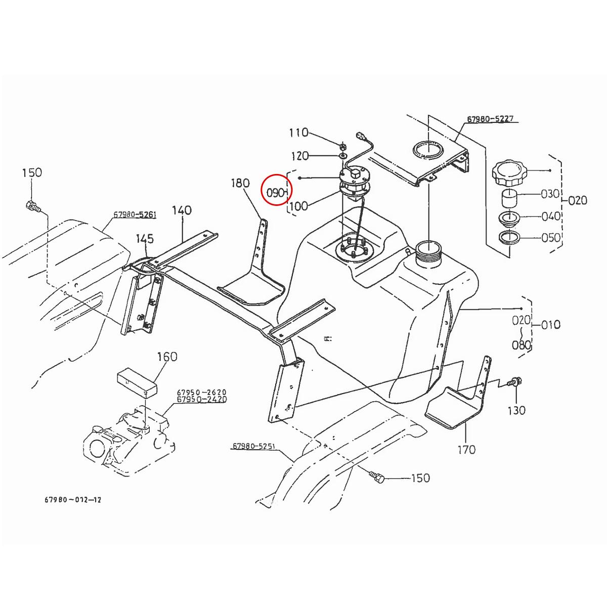 Kubota Φλοτερ πετρελαίου 67980-54720. Ανταλλακτικά μεταχειρισμένα και καινούρια, εισαγόμενα από την Ιαπωνία σε άριστη κατάσταση. Βρείτε γνήσια - original και ιμιτασιόν - aftermarket ανταλλακτικά για όλα τα Kubota σε προσιτές τιμές.
