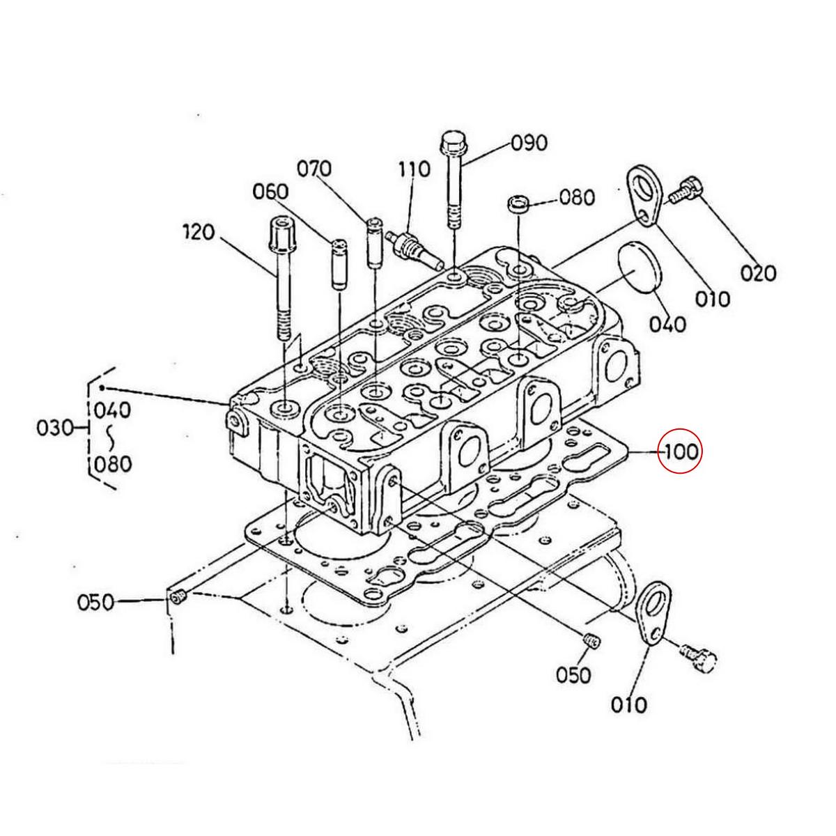 Kubota Φλάντζα κεφαλής 16261-03310. Ανταλλακτικά μεταχειρισμένα και καινούρια, εισαγόμενα από την Ιαπωνία σε άριστη κατάσταση. Βρείτε γνήσια - original και ιμιτασιόν - aftermarket ανταλλακτικά για όλα τα Kubota σε προσιτές τιμές.