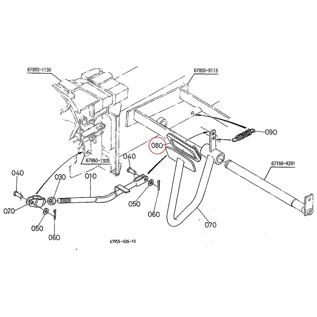 Kubota Κάλυμα πεντάλ 37410-44120. Ανταλλακτικά μεταχειρισμένα και καινούρια, εισαγόμενα από την Ιαπωνία σε άριστη κατάσταση. Βρείτε γνήσια - original και ιμιτασιόν - aftermarket ανταλλακτικά για όλα τα Kubota σε προσιτές τιμές.