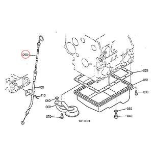 Kubota dipstick 16231-36410. Used and new spare parts, imported from Japan in excellent condition. Find genuine - original and aftermarket spare parts for all Kubota tractors at affordable prices.