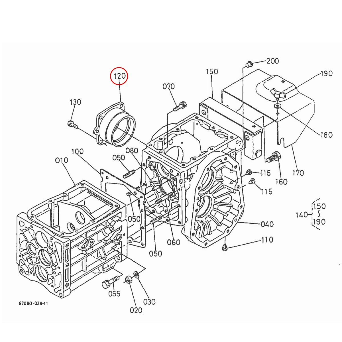 Kubota Βάση ρουλεμαν 67910-11510. Ανταλλακτικά μεταχειρισμένα και καινούρια, εισαγόμενα από την Ιαπωνία σε άριστη κατάσταση. Βρείτε γνήσια - original και ιμιτασιόν - aftermarket ανταλλακτικά για όλα τα Kubota σε προσιτές τιμές.