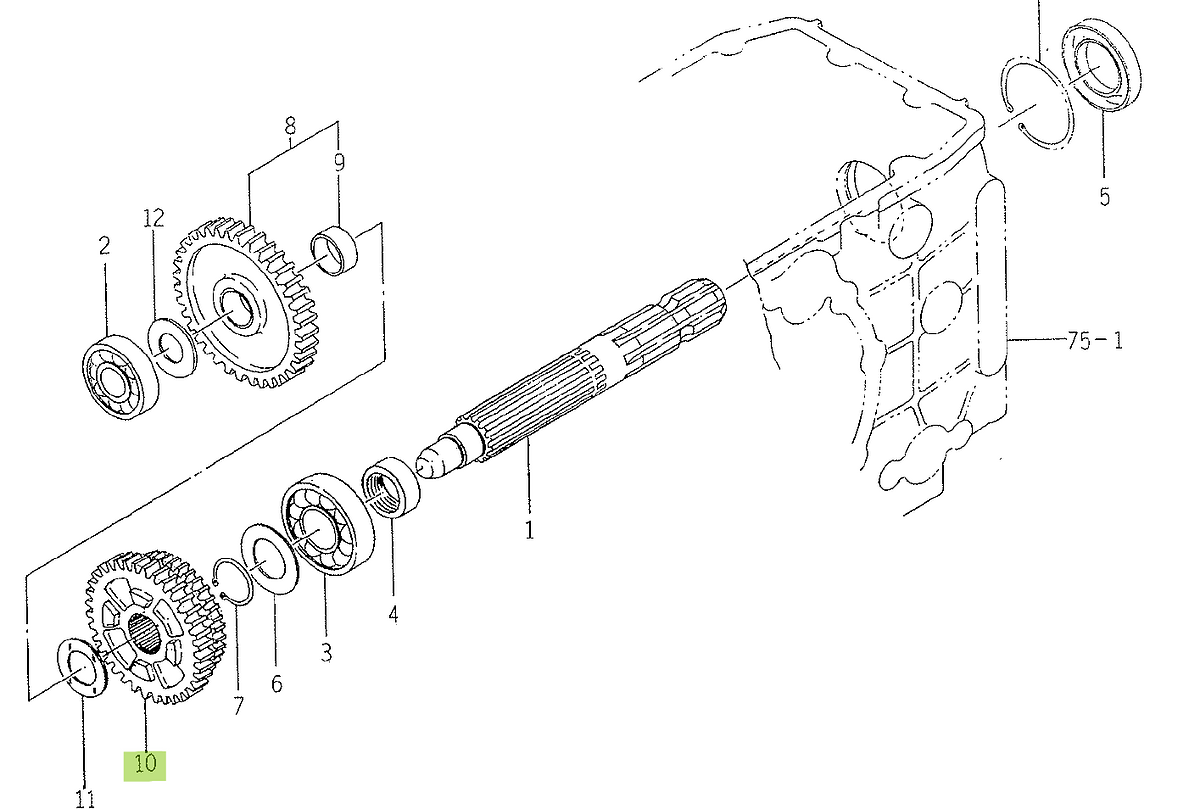 Γρανάζι PTO 39-31 Δόντια Iseki 1617-244-003-00. Ανταλλακτικά μεταχειρισμένα και καινούρια, εισαγόμενα από την Ιαπωνία σε άριστη κατάσταση. Βρείτε γνήσια - original και ιμιτασιόν - aftermarket ανταλλακτικά για όλα τα Kubota σε προσιτές τιμές.