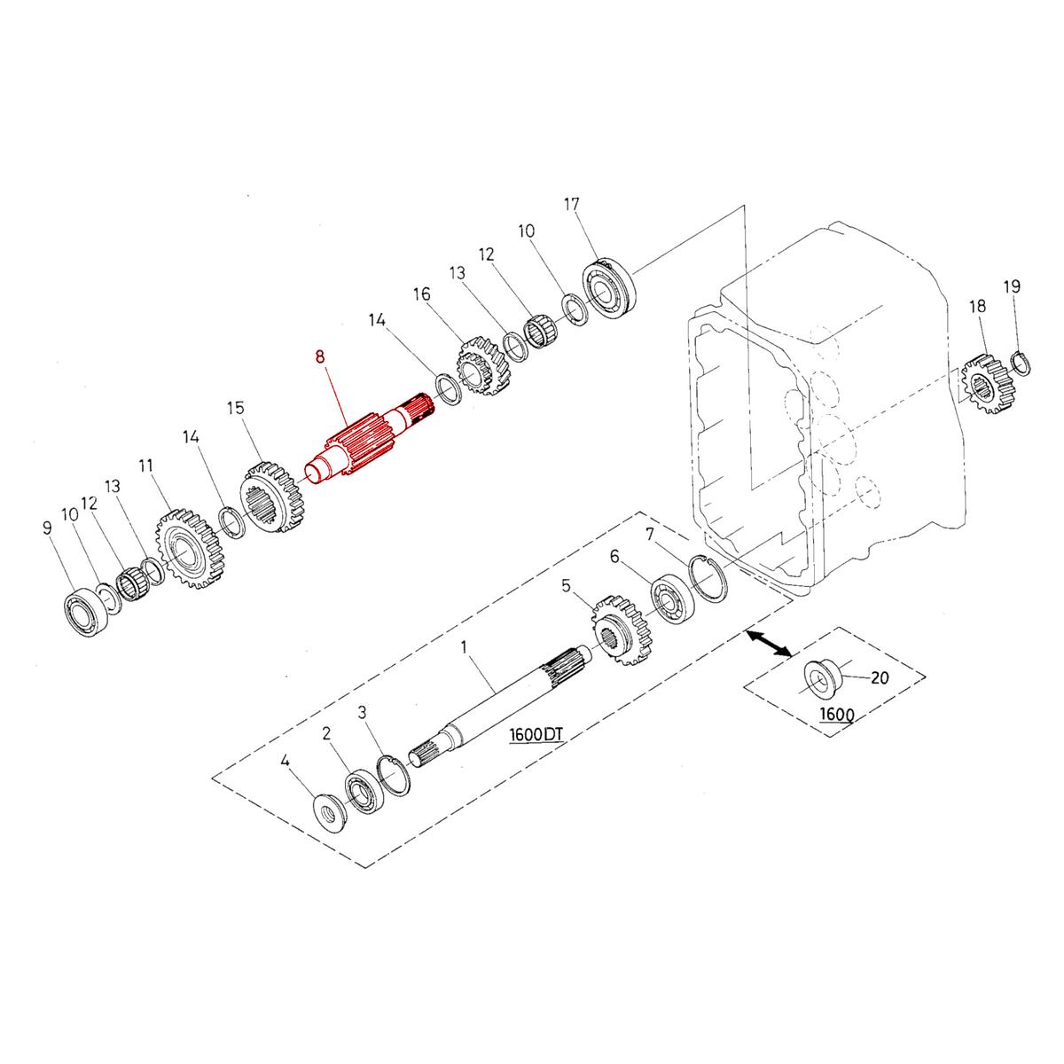 6ος άξονας Kubota 67111-15710. Ανταλλακτικά μεταχειρισμένα και καινούρια, εισαγόμενα από την Ιαπωνία σε άριστη κατάσταση. Βρείτε γνήσια - original και ιμιτασιόν - aftermarket ανταλλακτικά για όλα τα τρακτέρ Kubota σε προσιτές τιμές.