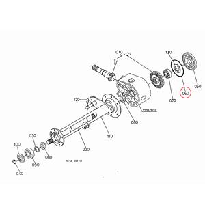 Kubota O-ring 04811-51200. Used and new spare parts, imported from Japan in excellent condition. Find genuine - original and aftermarket spare parts for all Kubota tractors at affordable prices.